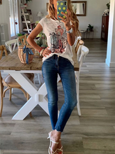 Load image into Gallery viewer, Printed Short Sleeve T-Shirt