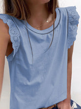 Load image into Gallery viewer, Solid Color Round Neck Short Sleeve Casual T-shirt
