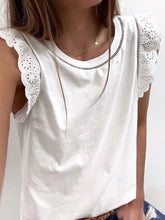 Load image into Gallery viewer, Solid Color Round Neck Short Sleeve Casual T-shirt
